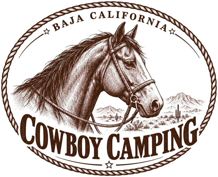Sello de Baja California Cowboy Camping
